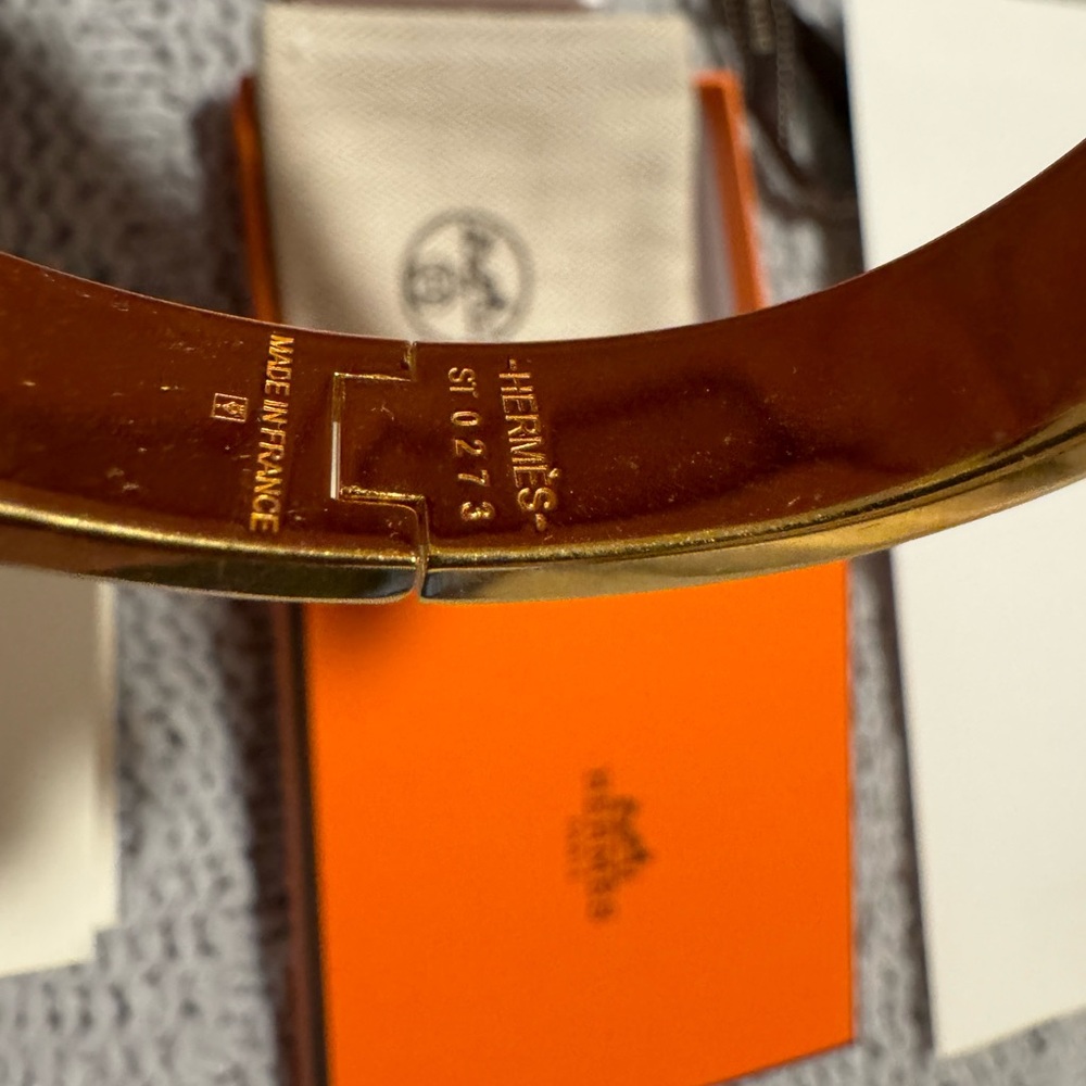 Authentic Click H Bracelet Original Pkg And Recei… - image 2